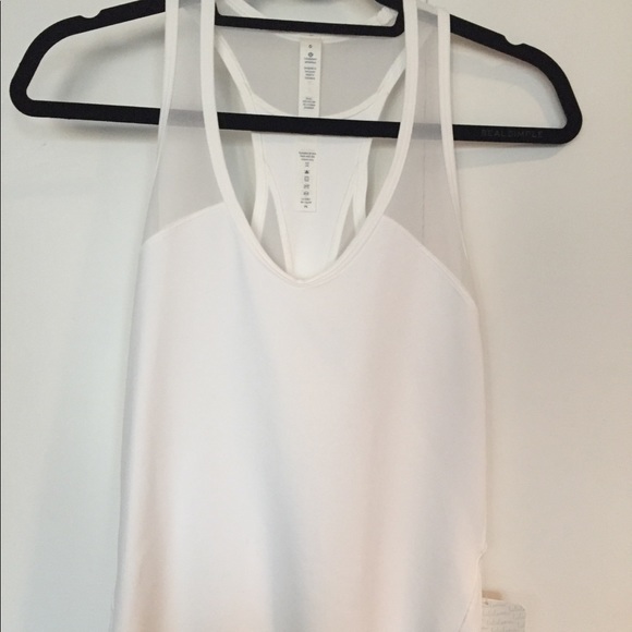 NWT Lululemon Ace Tank Top 6 White Tennis 🎾 - Picture 3 of 8